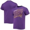 Junk Food Men's Purple Baltimore Ravens Hail Mary T-Shirt