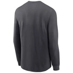 Nike Men's Anthracite Los Angeles Chargers Primary Logo Long Sleeve T-Shirt -Mitchell & Ness store DSCO1138033262 4096 ALT3