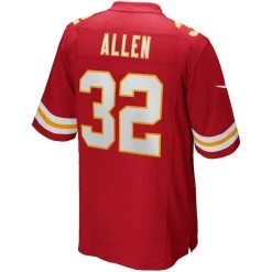Nike Men's Marcus Allen Red Kansas City Chiefs Game Retired Player Jersey -Mitchell & Ness store DSCO1139602733 2910 ALT3