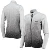 Women's Antigua White/Black Baltimore Ravens Guide Full-Zip Jacket