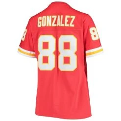 Women's Mitchell & Ness Tony Gonzalez Red Kansas City Chiefs Legacy Replica Team Jersey -Mitchell & Ness store DSCO1140227849 2910 ALT3