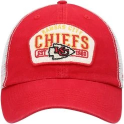 '47 Men's Red/Natural Kansas City Chiefs Penwald Trucker Clean Up Snapback Hat 8 '47 Men's Red/Natural Kansas City Chiefs Penwald Trucker Clean Up Snapback Hat -Mitchell & Ness store DSCO1140228300 2910 ALT2