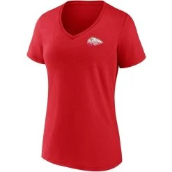 Fanatics Branded Women's Red Kansas City Chiefs Team Mother's Day V-Neck T-Shirt -Mitchell & Ness store DSCO1140228391 2910 ALT2