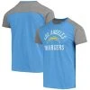 Majestic Threads Men's Threads Powder Blue/Gray Los Angeles Chargers Field Goal Slub T-Shirt -Mitchell & Ness store DSCO1140228802 1191