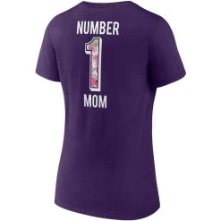 Fanatics Branded Women's Purple Baltimore Ravens Team Mother's Day V-Neck T-Shirt -Mitchell & Ness store DSCO1140229028 2729 ALT3