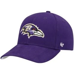 '47 Preschool Purple Baltimore Ravens Basic Team MVP Adjustable Hat
