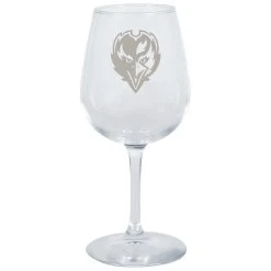 The Memory Company Baltimore Ravens 12.75oz. Stemmed Wine Glass