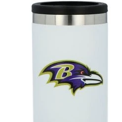 The Memory Company Baltimore Ravens Team Logo 12oz. Slim Can Holder