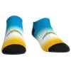Women's Rock Em Socks Los Angeles Chargers Dip-Dye Ankle Socks -Mitchell & Ness store DSCO1140778880 0000