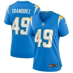 Nike Women's Drue Tranquill Powder Blue Los Angeles Chargers Game Jersey