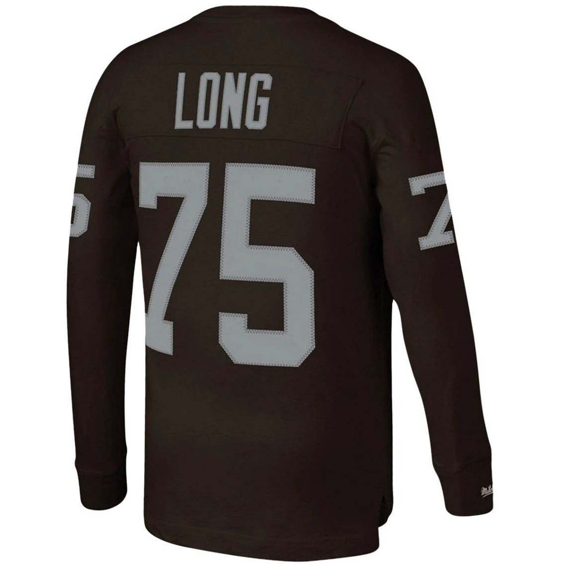 Mitchell & Ness Men's Howie Long Black Los Angeles Raiders Throwback Retired Player Name & Number Long Sleeve Top 5 Mitchell & Ness Men's Howie Long Black Los Angeles Raiders Throwback Retired Player Name & Number Long Sleeve Top - Image 4