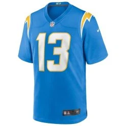 Nike Men's Keenan Allen Powder Blue Los Angeles Chargers Game Player Jersey -Mitchell & Ness store DSCO1143783377 1191 ALT2