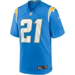 Men's Nike John Hadl Powder Blue Los Angeles Chargers Game Retired Player Jersey -Mitchell & Ness store DSCO1143783675 1191 ALT2