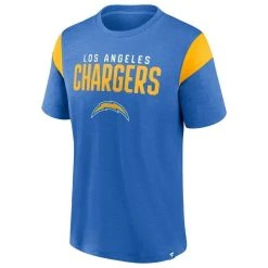 Fanatics Branded Men's Powder Blue Los Angeles Chargers Home Stretch Team T-Shirt -Mitchell & Ness store DSCO1144412324 1191 ALT2