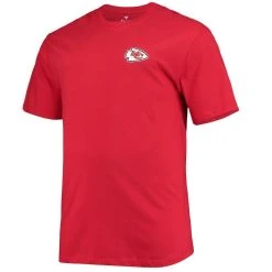 Fanatics Branded Men's Red Kansas City Chiefs Big & Tall #1 Dad 2-Hit T-Shirt -Mitchell & Ness store DSCO1144960053 2910 ALT2