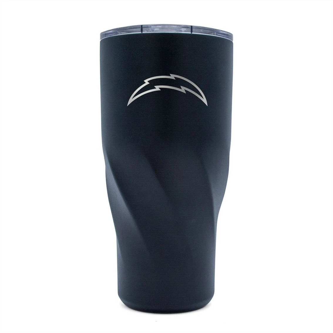 WinCraft Los Angeles Chargers 30oz. Morgan Stainless Steel Tumbler 4 WinCraft Los Angeles Chargers 30oz. Morgan Stainless Steel Tumbler - Image 2