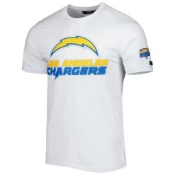 Men's Pro Standard White Los Angeles Chargers Mash Up T-Shirt -Mitchell & Ness store DSCO1145171108 3550 ALT2