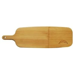 The Memory Company Los Angeles Chargers Bamboo Paddle Cutting And Serving Board
