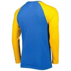 New Era Men's Powder Blue Los Angeles Chargers Current Raglan Long Sleeve T-Shirt -Mitchell & Ness store DSCO1145969347 1191 ALT3
