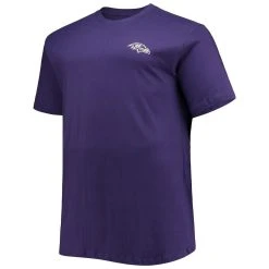 Fanatics Branded Men's Purple Baltimore Ravens Big & Tall #1 Dad 2-Hit T-Shirt 8 Fanatics Branded Men's Purple Baltimore Ravens Big & Tall #1 Dad 2-Hit T-Shirt -Mitchell & Ness store DSCO1146144772 2729 ALT2
