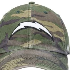 '47 Men's Camo Los Angeles Chargers Woodland Clean Up Adjustable Hat 8 '47 Men's Camo Los Angeles Chargers Woodland Clean Up Adjustable Hat -Mitchell & Ness store DSCO1146145149 BGrd ALT2