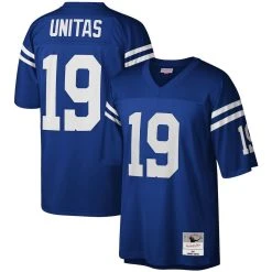 Mitchell & Ness Men's Johnny Unitas Royal Baltimore Colts Legacy Replica Jersey