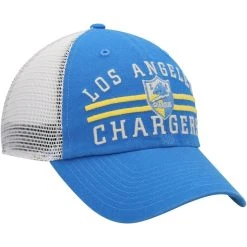 Men's '47 Powder Blue/White Los Angeles Chargers Legacy Highpoint Trucker Clean Up Snapback Hat 9 Men's '47 Powder Blue/White Los Angeles Chargers Legacy Highpoint Trucker Clean Up Snapback Hat -Mitchell & Ness store DSCO1146832423 1191 ALT3