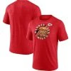 Fanatics Branded Men's Heathered Red Kansas City Chiefs Sporting Chance T-Shirt