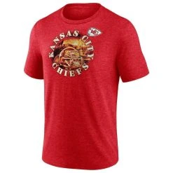 Fanatics Branded Men's Heathered Red Kansas City Chiefs Sporting Chance T-Shirt -Mitchell & Ness store DSCO1147016607 2910 ALT2