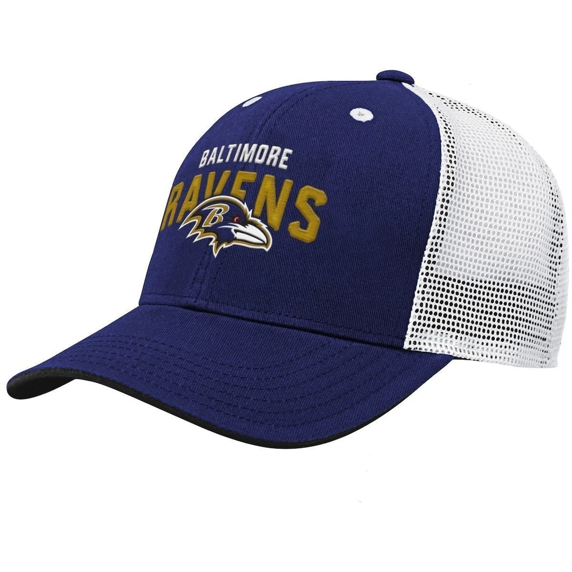 Outerstuff Youth Purple Baltimore Ravens Core Lockup Snapback Hat 4 Outerstuff Youth Purple Baltimore Ravens Core Lockup Snapback Hat - Image 2