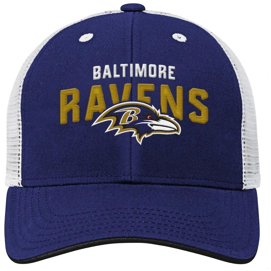 Outerstuff Youth Purple Baltimore Ravens Core Lockup Snapback Hat 5 Outerstuff Youth Purple Baltimore Ravens Core Lockup Snapback Hat - Image 3