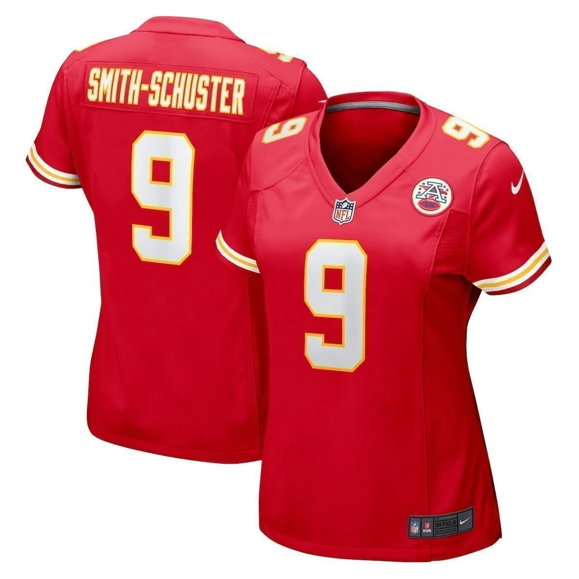 Nike Women's JuJu Smith-Schuster Red Kansas City Chiefs Game Jersey 4 Nike Women's JuJu Smith-Schuster Red Kansas City Chiefs Game Jersey - Image 2