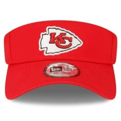 New Era Men's Red Kansas City Chiefs 2022 Sideline Adjustable Visor -Mitchell & Ness store DSCO1147414756 2910 ALT2