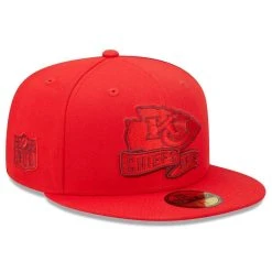 New Era Men's Red Kansas City Chiefs Tonal 2022 Sideline 59FIFTY Fitted Hat