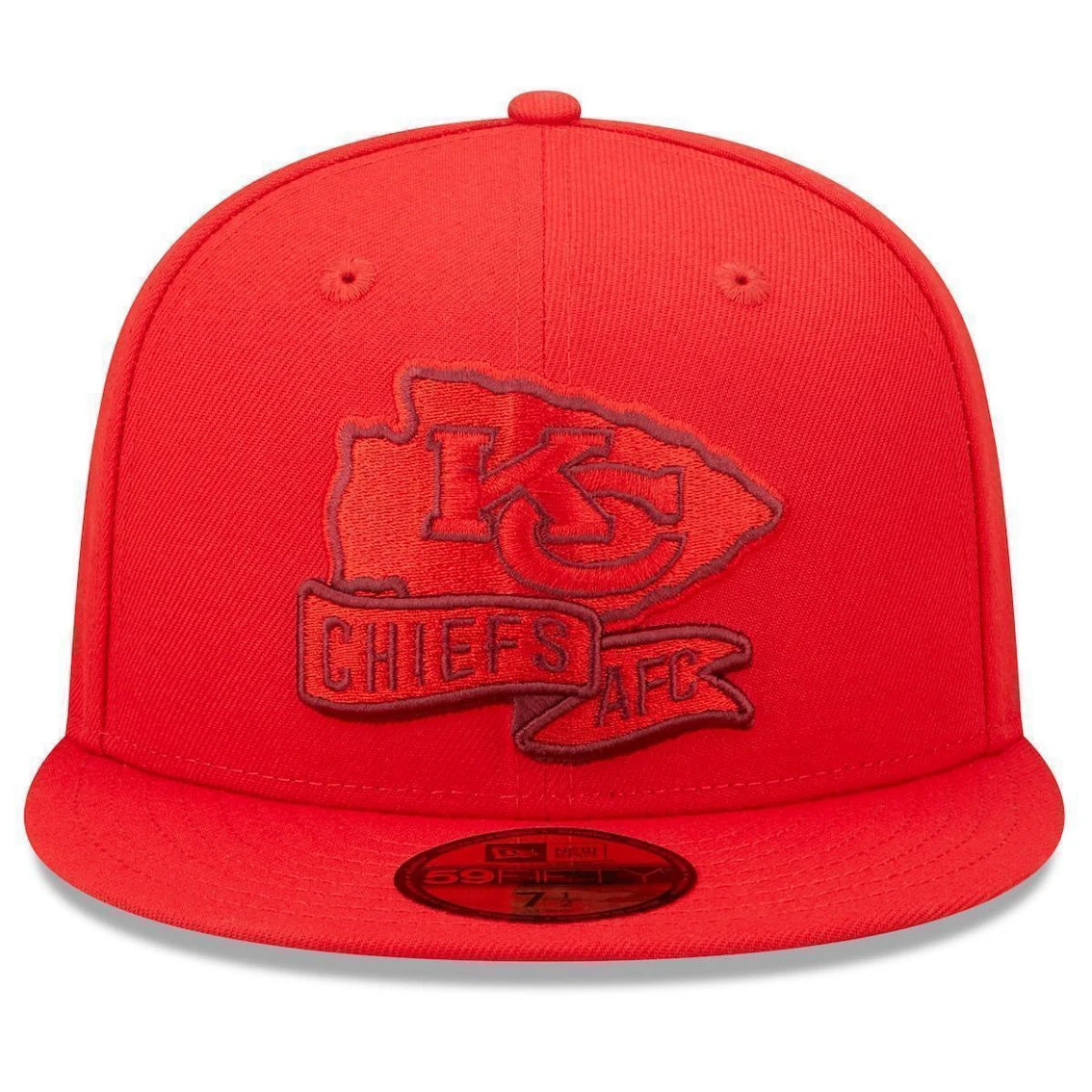 New Era Men's Red Kansas City Chiefs Tonal 2022 Sideline 59FIFTY Fitted Hat 5 New Era Men's Red Kansas City Chiefs Tonal 2022 Sideline 59FIFTY Fitted Hat - Image 3