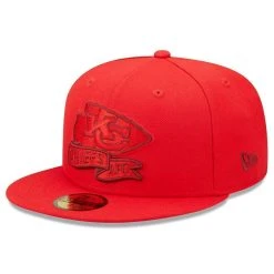 New Era Men's Red Kansas City Chiefs Tonal 2022 Sideline 59FIFTY Fitted Hat 9 New Era Men's Red Kansas City Chiefs Tonal 2022 Sideline 59FIFTY Fitted Hat -Mitchell & Ness store DSCO1147414995 2910 ALT3