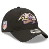 New Era Youth Black Baltimore Ravens 2022 Sideline Adjustable 9TWENTY Hat -Mitchell & Ness store DSCO1147415117 1007