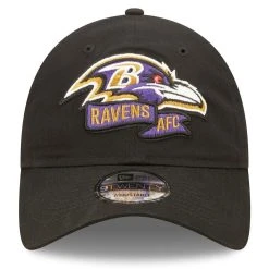 New Era Youth Black Baltimore Ravens 2022 Sideline Adjustable 9TWENTY Hat -Mitchell & Ness store DSCO1147415117 1007 ALT2