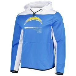 New Era Men's Powder Blue Los Angeles Chargers Combine Authentic Hard Hitter Pullover Hoodie 8 New Era Men's Powder Blue Los Angeles Chargers Combine Authentic Hard Hitter Pullover Hoodie -Mitchell & Ness store DSCO1147597513 1191 ALT2