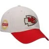 '47 Men's Cream/Red Kansas City Chiefs Sidestep Clean Up Adjustable Hat -Mitchell & Ness store DSCO1148301055 6662