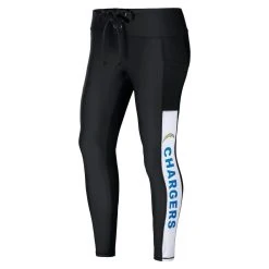 WEAR By Erin Andrews Women's Black Los Angeles Chargers Leggings -Mitchell & Ness store DSCO1148302364 1007 ALT2