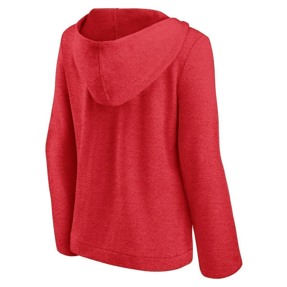 Women's Fanatics Branded Heathered Red Kansas City Chiefs First Team Flowy Pullover Hoodie 6 Women's Fanatics Branded Heathered Red Kansas City Chiefs First Team Flowy Pullover Hoodie - Image 4