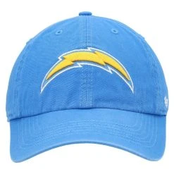 '47 Men's Powder Blue Los Angeles Chargers Franchise Logo Fitted Hat -Mitchell & Ness store DSCO1148305105 1191 ALT2