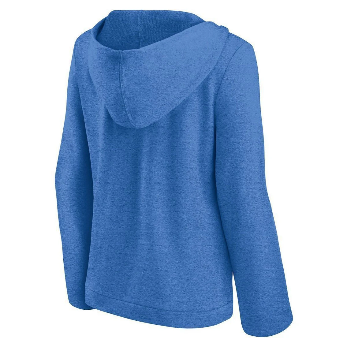 Fanatics Branded Women's Heather Powder Blue Los Angeles Chargers First Team Flowy Cropped Pullover Hoodie 6 Fanatics Branded Women's Heather Powder Blue Los Angeles Chargers First Team Flowy Cropped Pullover Hoodie - Image 4