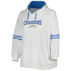 Profile Women's Justin Herbert White/Powder Blue Los Angeles Chargers Plus Size Name & Number Pullover Hoodie 8 Profile Women's Justin Herbert White/Powder Blue Los Angeles Chargers Plus Size Name & Number Pullover Hoodie -Mitchell & Ness store DSCO1148307331 3550 ALT2