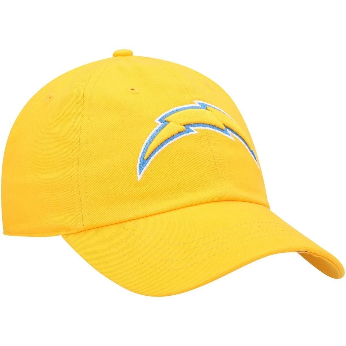 '47 Women's Gold Los Angeles Chargers Miata Clean Up Secondary Logo Adjustable Hat 6 '47 Women's Gold Los Angeles Chargers Miata Clean Up Secondary Logo Adjustable Hat - Image 4