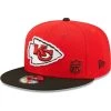 New Era Men's Red/Black Kansas City Chiefs Blackletter Arch 9FIFTY Snapback Hat -Mitchell & Ness store DSCO1148307810 2910