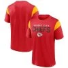 Men's Fanatics Branded Red Kansas City Chiefs Home Stretch Team T-Shirt