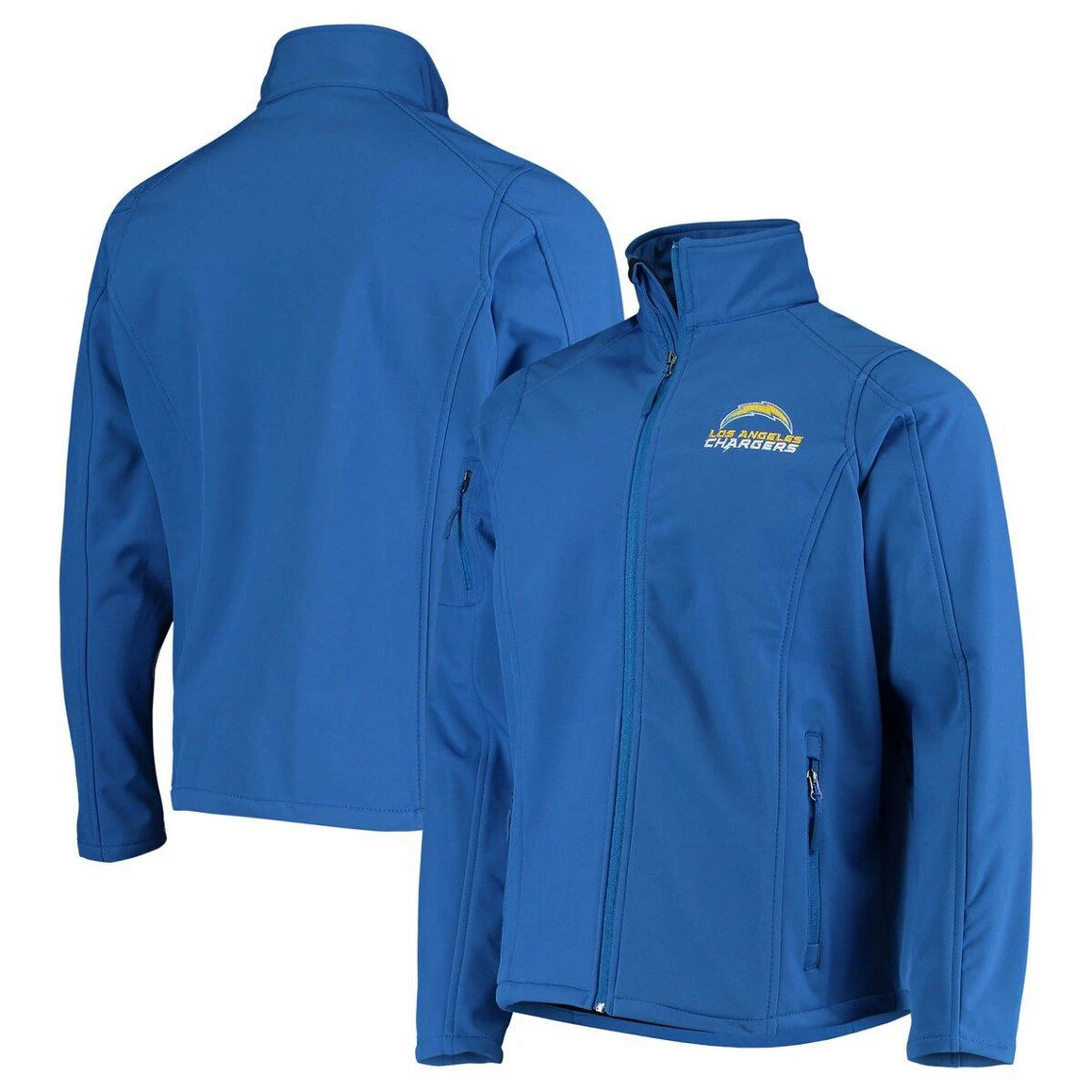 Men's Dunbrooke Powder Blue Los Angeles Chargers Sonoma Softshell Full-Zip Jacket 3 Men's Dunbrooke Powder Blue Los Angeles Chargers Sonoma Softshell Full-Zip Jacket