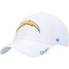 '47 Women's White Los Angeles Chargers Miata Clean Up Logo Adjustable Hat -Mitchell & Ness store DSCO1148313650 3550